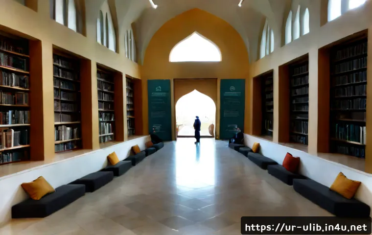 Home 17 아트 갤러리 결합 도서관 - Photorealistic modern art gallery combined with a public library in Lahore, Pakistan, airy two-story...